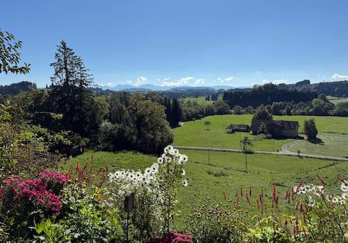 Blick von der Terrasse