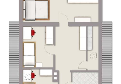 Grundriss Dachgeschoss