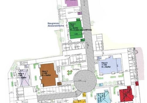 Lageplan Projekt