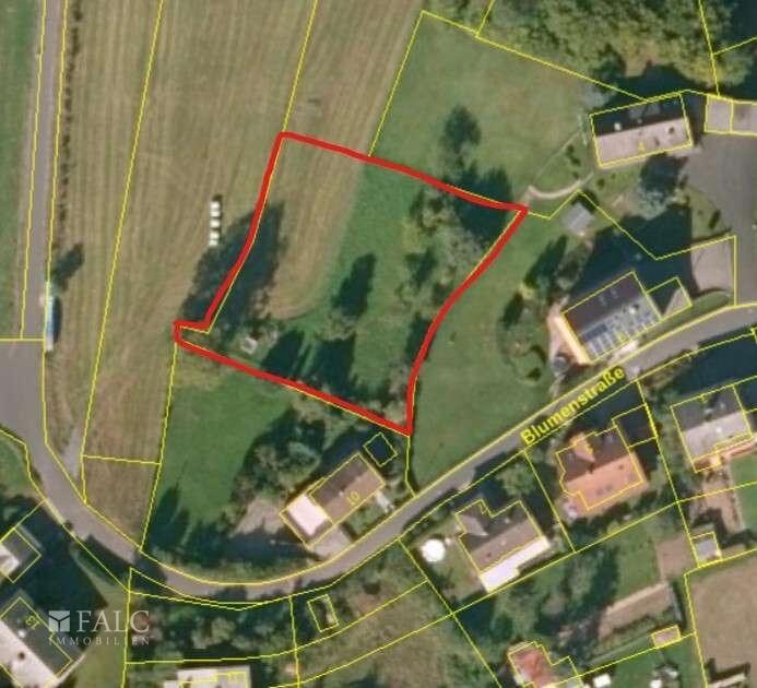 Grundstück-Makierung