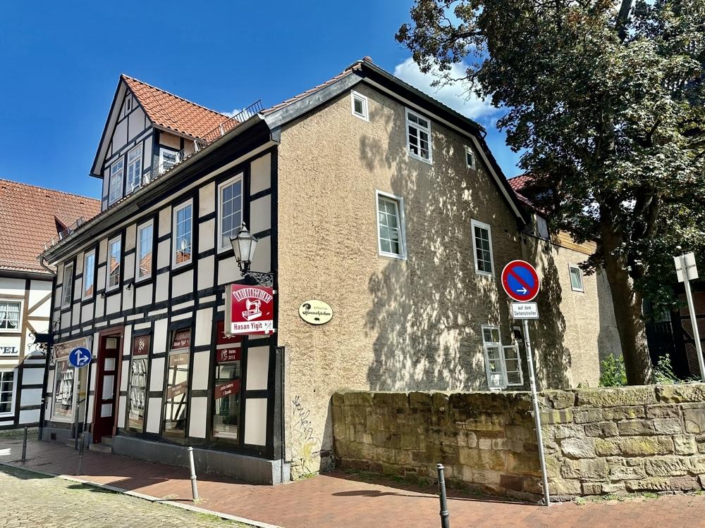 Seitenansicht Vorderhaus 