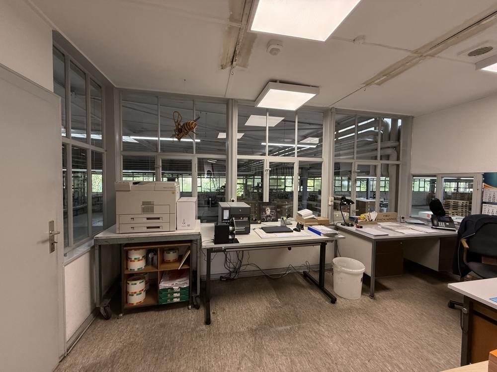 Betriebsleiterbüro im Erdgeschoss