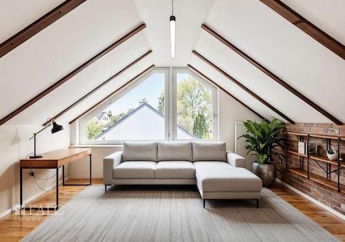 Zimmer Dachgeschoss Virtuell