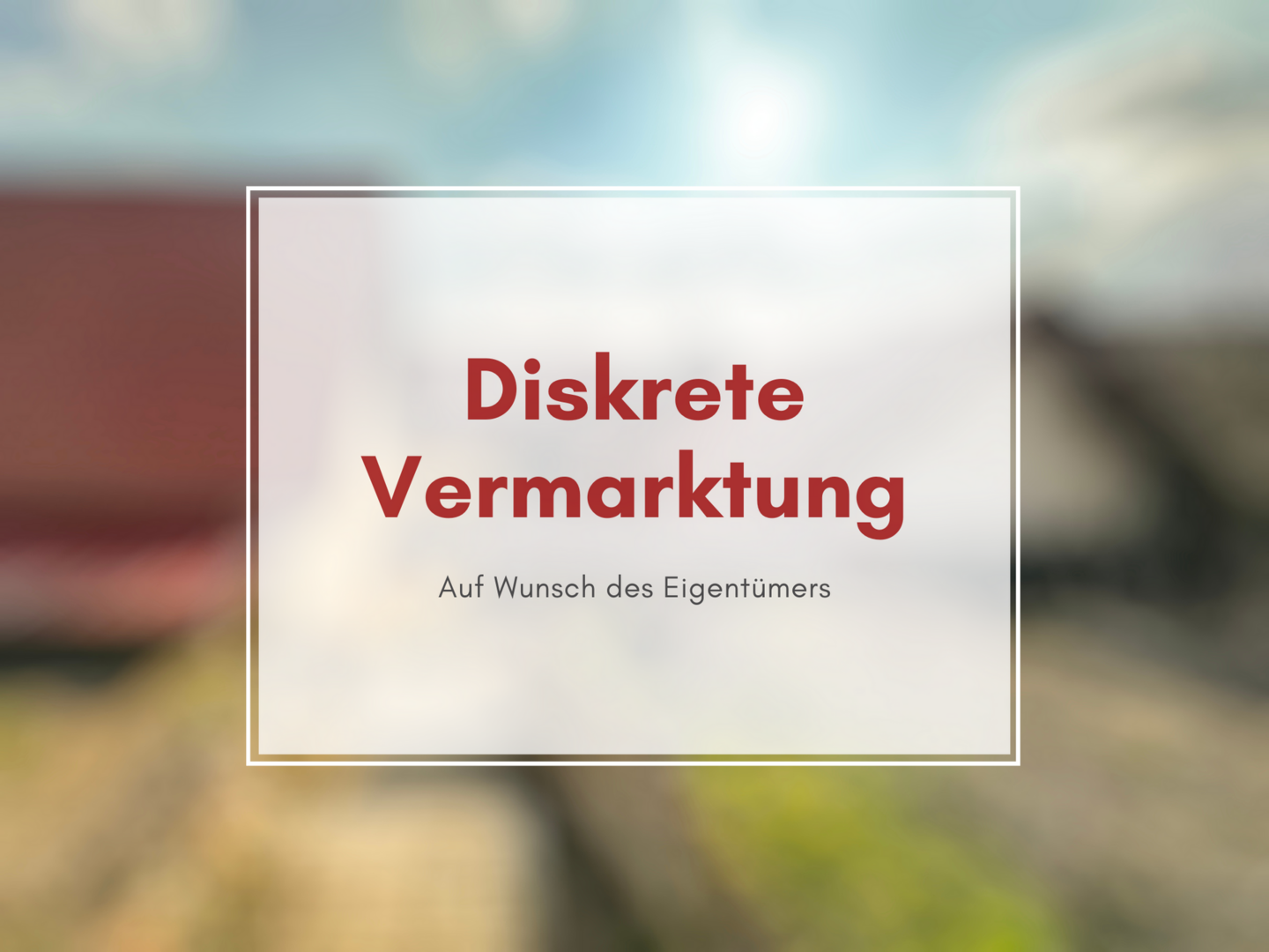 Diskrete Vermarktung (4)