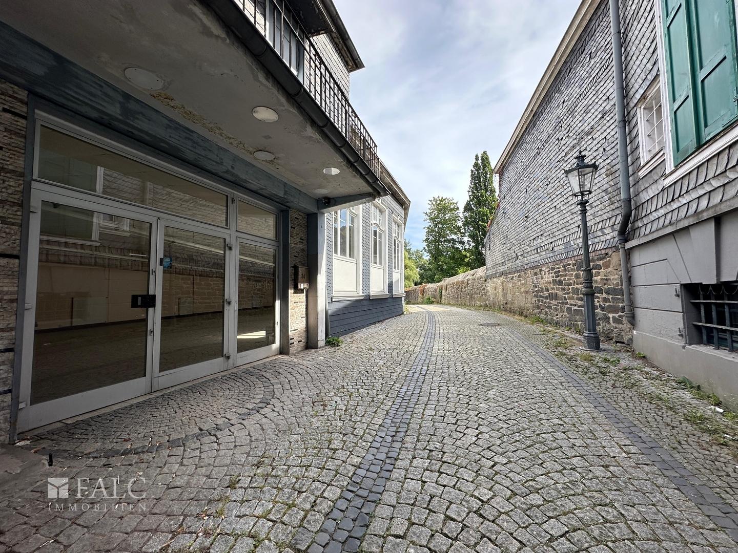 Eingangsbereich Wallstraße