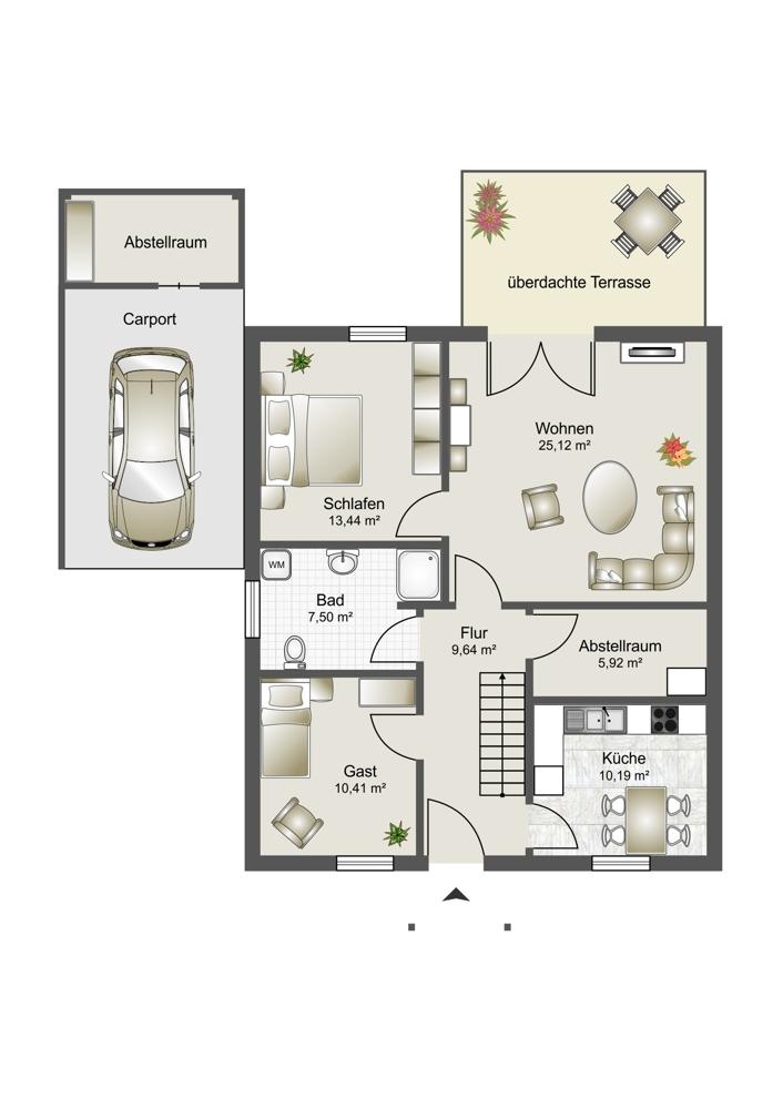 Grundriss EG