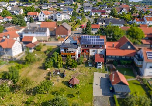 Aufnahme aus der Vogelperspektive