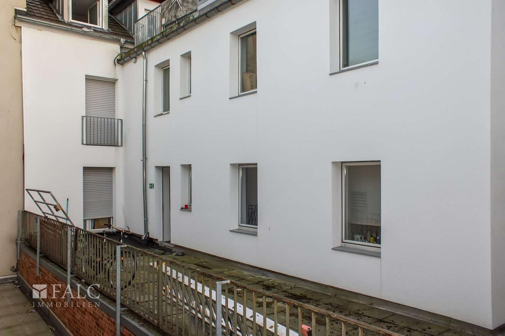 hintere Fassade 