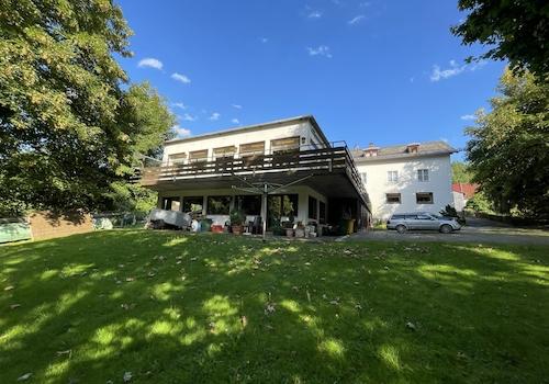 Haus Ansicht vom Garten aus