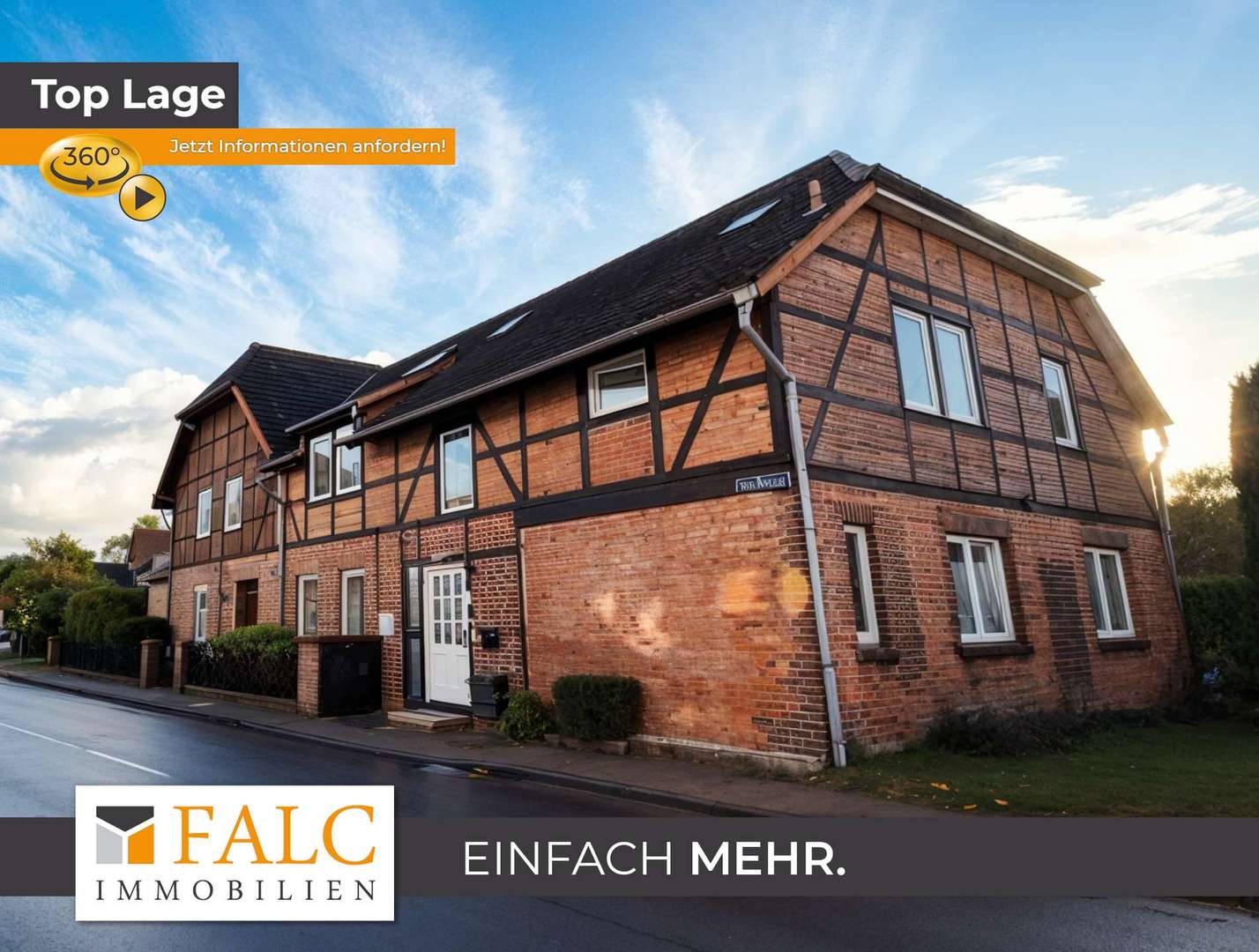 Hausansicht - (mit KI aufgefrischt)