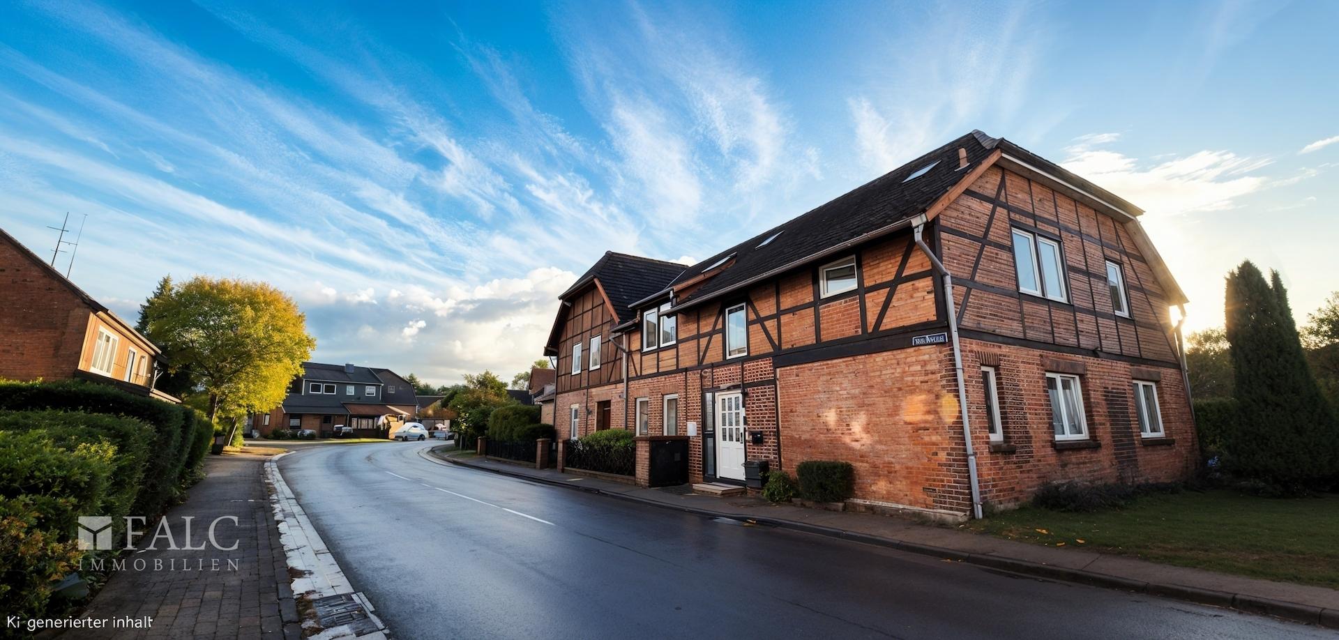 Hausansicht - (mit KI aufgefrischt)