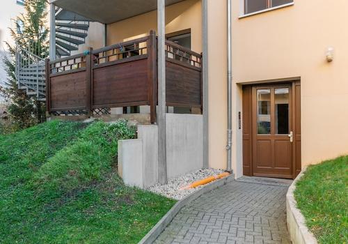 Hauseingang Hinterhaus 