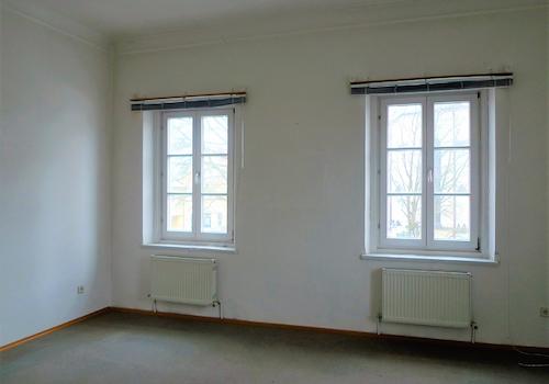 Der Blick in eines der Zimmer