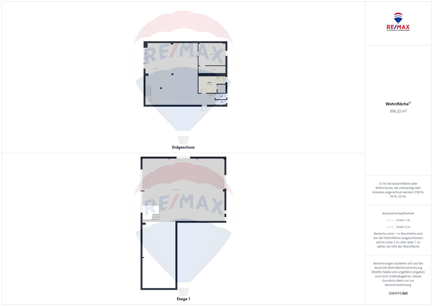 Grundriss EG und OG 