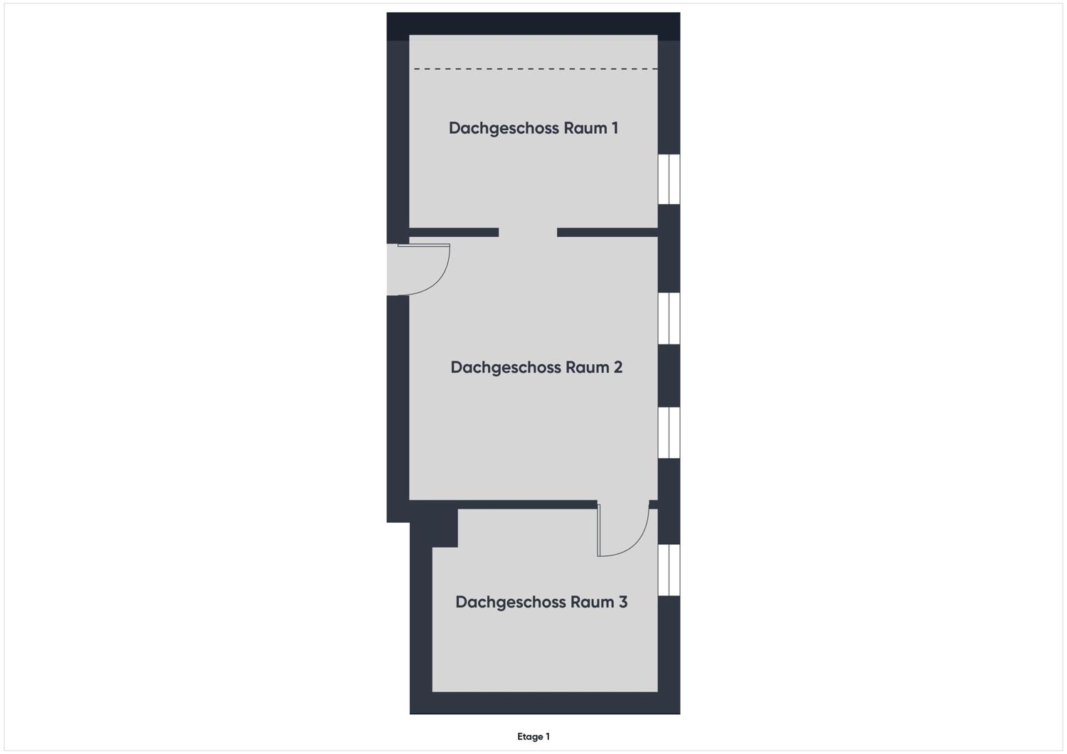 Darstellung Dachgeschoss