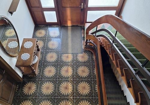 Dielenansicht von der Empore