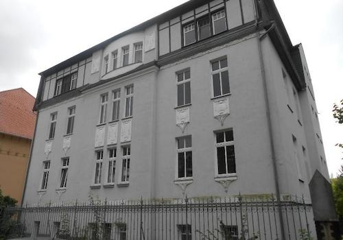 Ansicht von der Straße