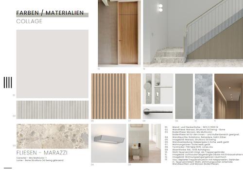 Farben Materialien