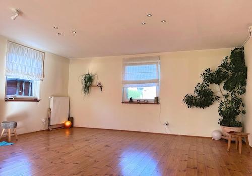 Platz für Yoga, etc.