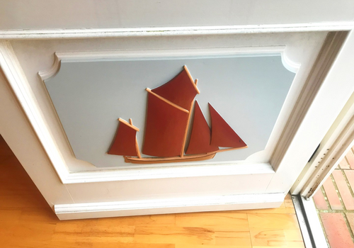 WE 2 Detail Zeesenboot