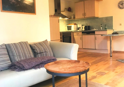 WE 2 Wohnen Blick z. Küche