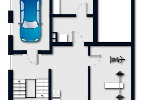 Keller und Tiefgarage