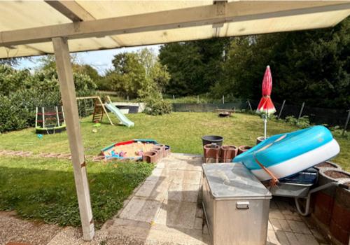 Überdachte Terrasse