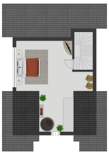 Grundriss 4 | Spitzboden