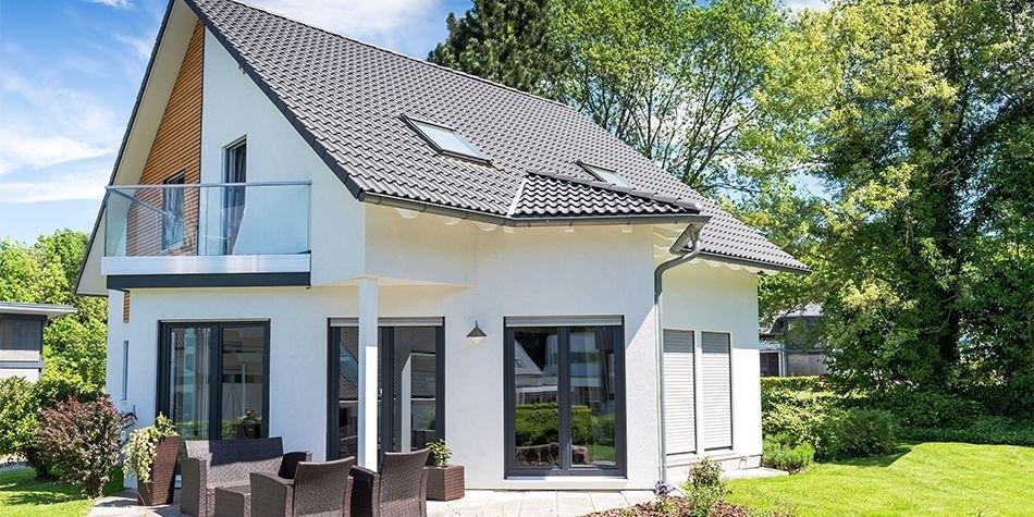 Haus Bad Vilbel Gartenansicht