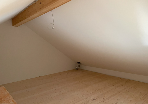 Stauraum im Dachgeschoss