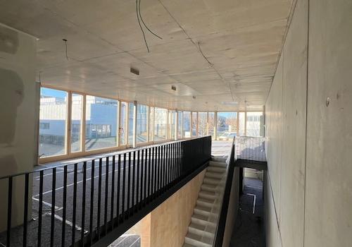 Treppenaufgang Büro