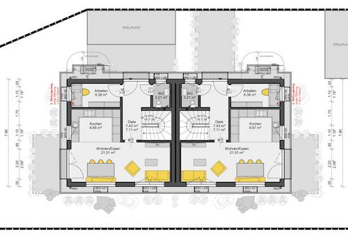 Grundriss Erdgeschoß