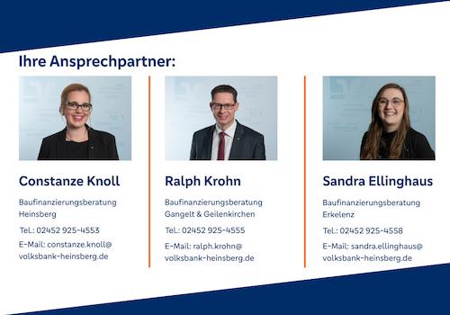 Ihre Ansprechpartner Baufi