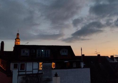 Terrassenblick nach Süden