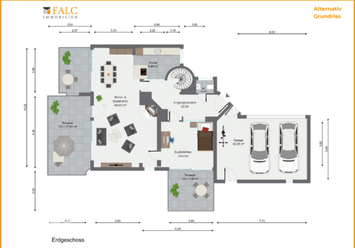 Alternativ Grundriss Erdgeschoss