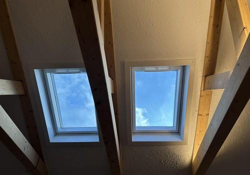 Wohnzimmer Dachfenster