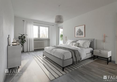 Schlafzimmer Visualisierung