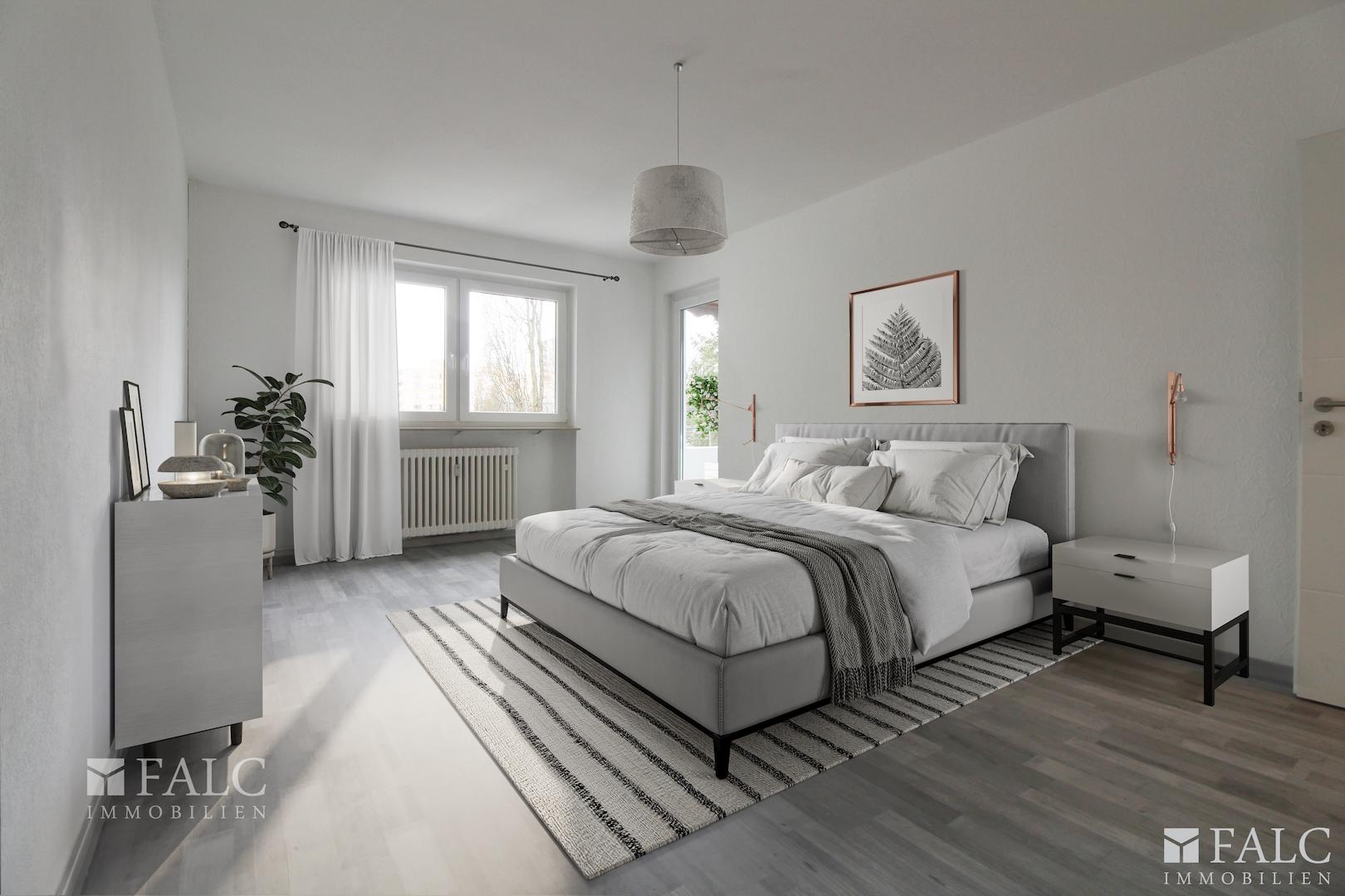 Schlafzimmer Visualisierung