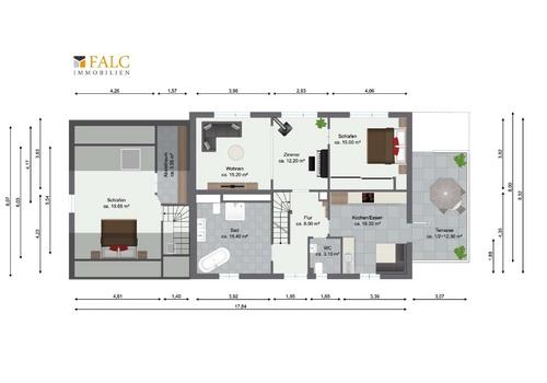 Grundriss Obergeschoss