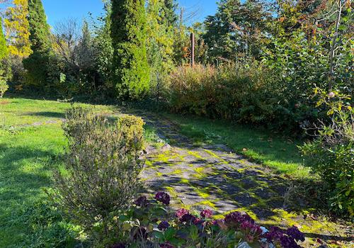 Aussitzmöglichkeit im Garten