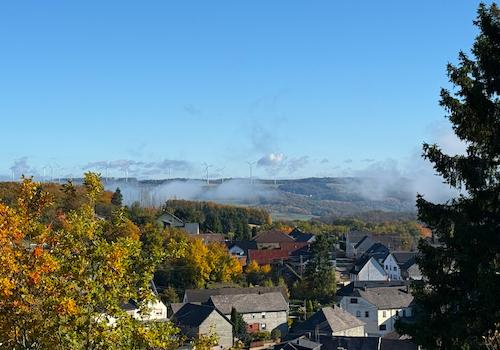 Fernblick vom Balkon 