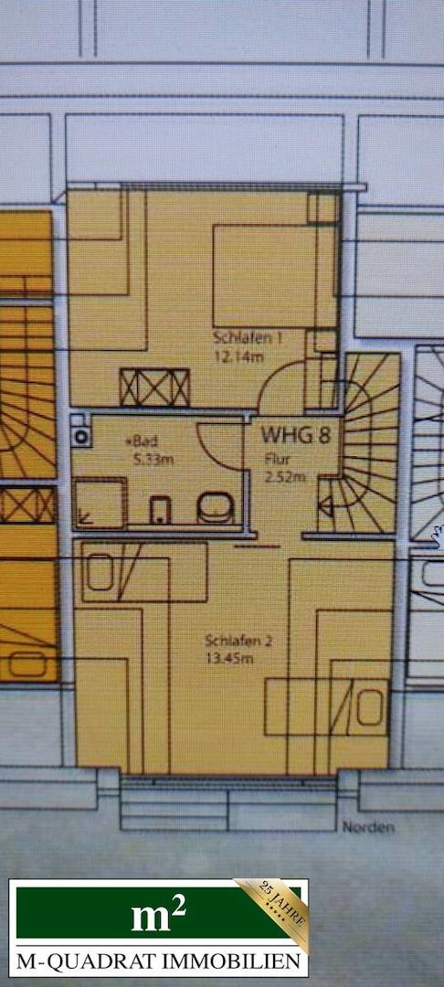 Grundriss Schlafbereich