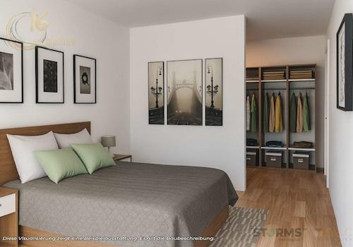 Schlafzimmer mit Ankleide