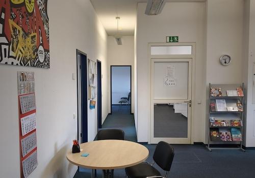 Eingang/Ausgang Büro