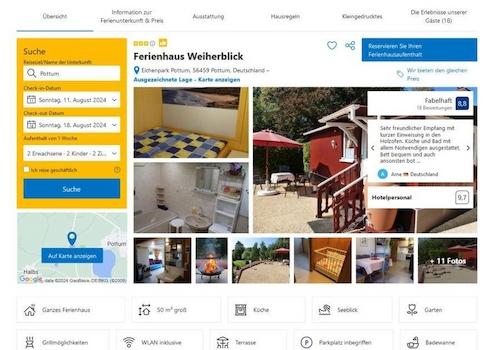 Haus Weierblick/ Booking.Com