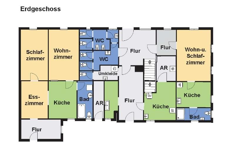 Grundriss Erdgeschoss