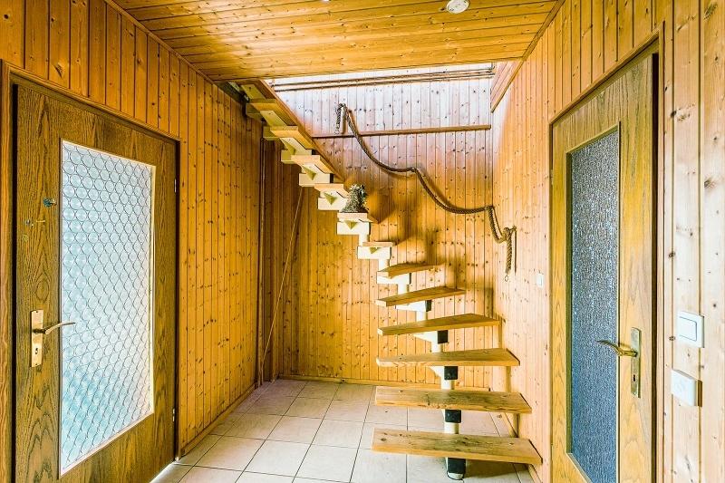 Treppe zum Studio