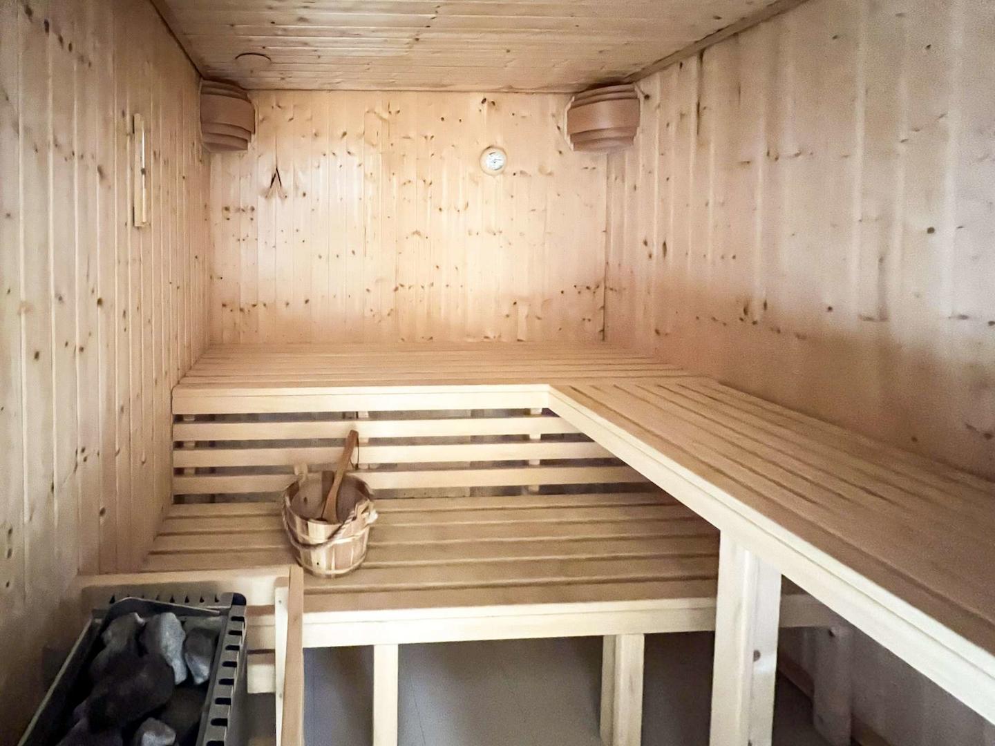 Sauna im Gemeinschaftbereich