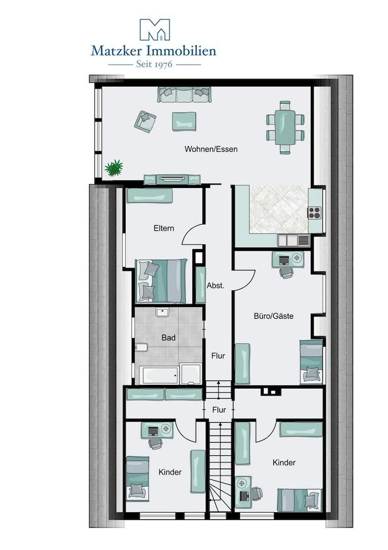 Obergeschoss Wohnung