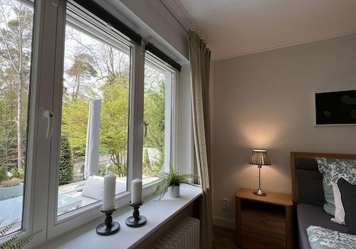 Blick aus dem Schlafzimmer